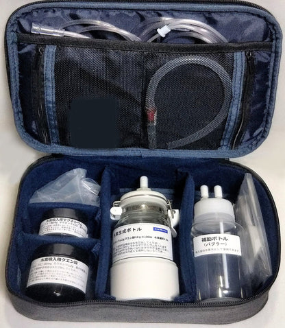 時短吸引3分２L吸引キット1G09LT2L 水素ガス100L付　旅行や携帯に便利