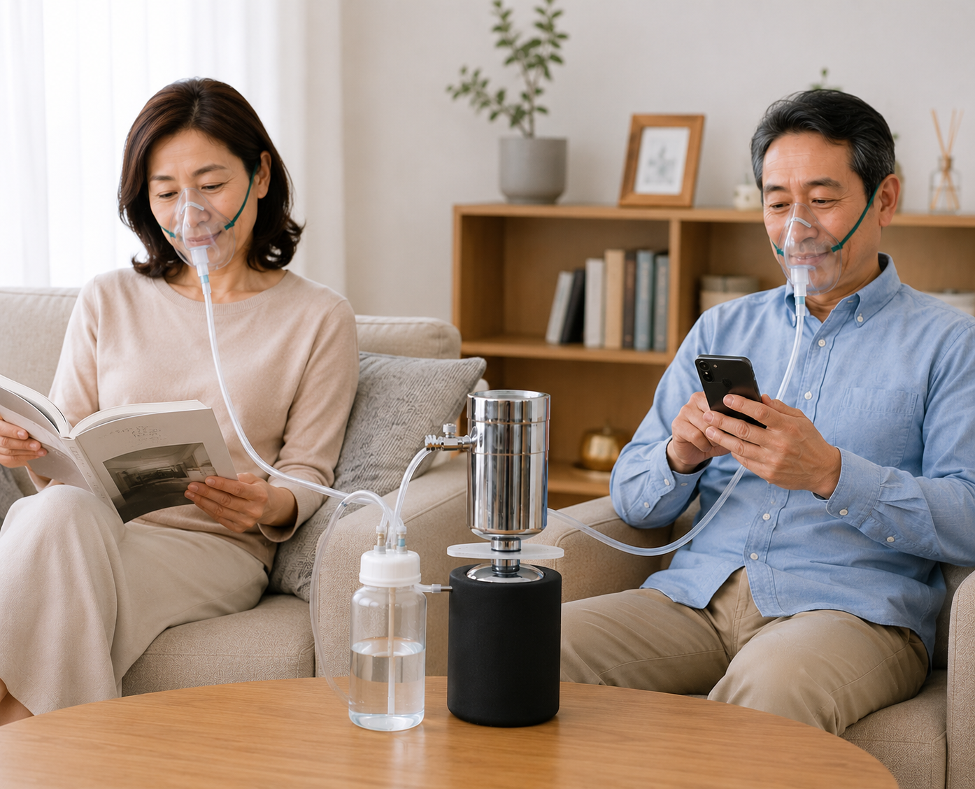 水素ガス30L　大容量水素時短吸引器　H2-LARGE30-35L（臨床論文検証モデル）