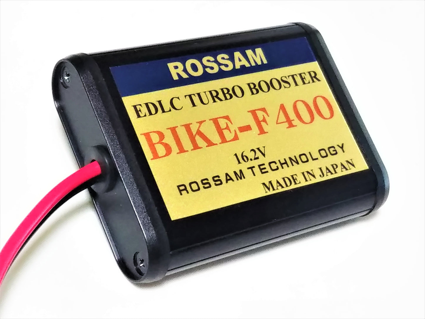 ROSSAM ActiveEDLC BIKE-F900/BIKE-F400 バッテリー長寿命化　エンジン始動性アップ　燃費、トルク向上　最高回転数約10％アップ