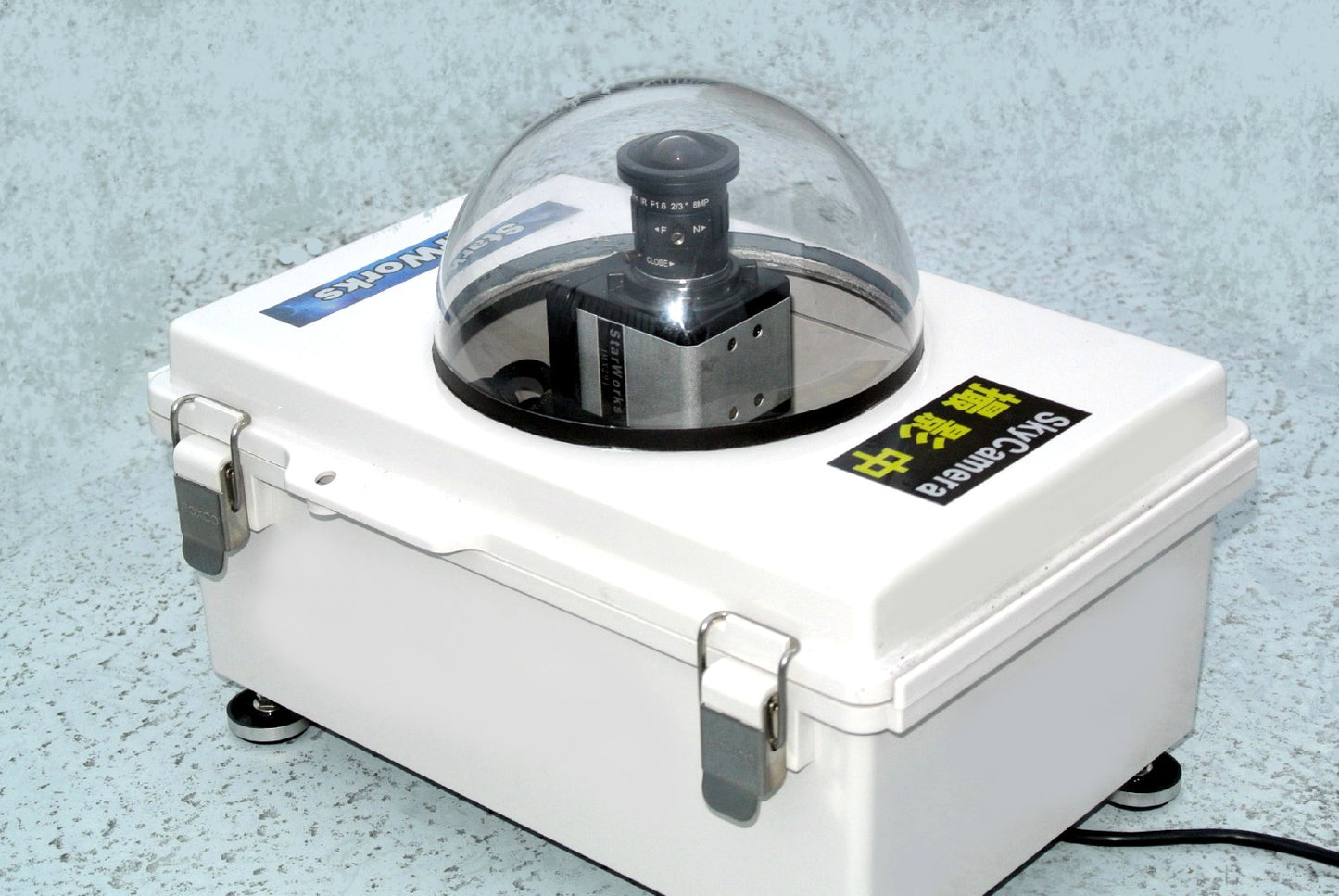 スカイカメラ 長期連続運用タイプ ケーブル延長最大20m レンズ交換タイプ