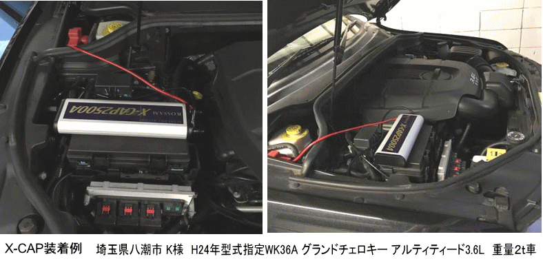 X-CAP2500 ActiveEDLC採用　ROSSAM